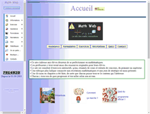 Tablet Screenshot of mathwebs.com